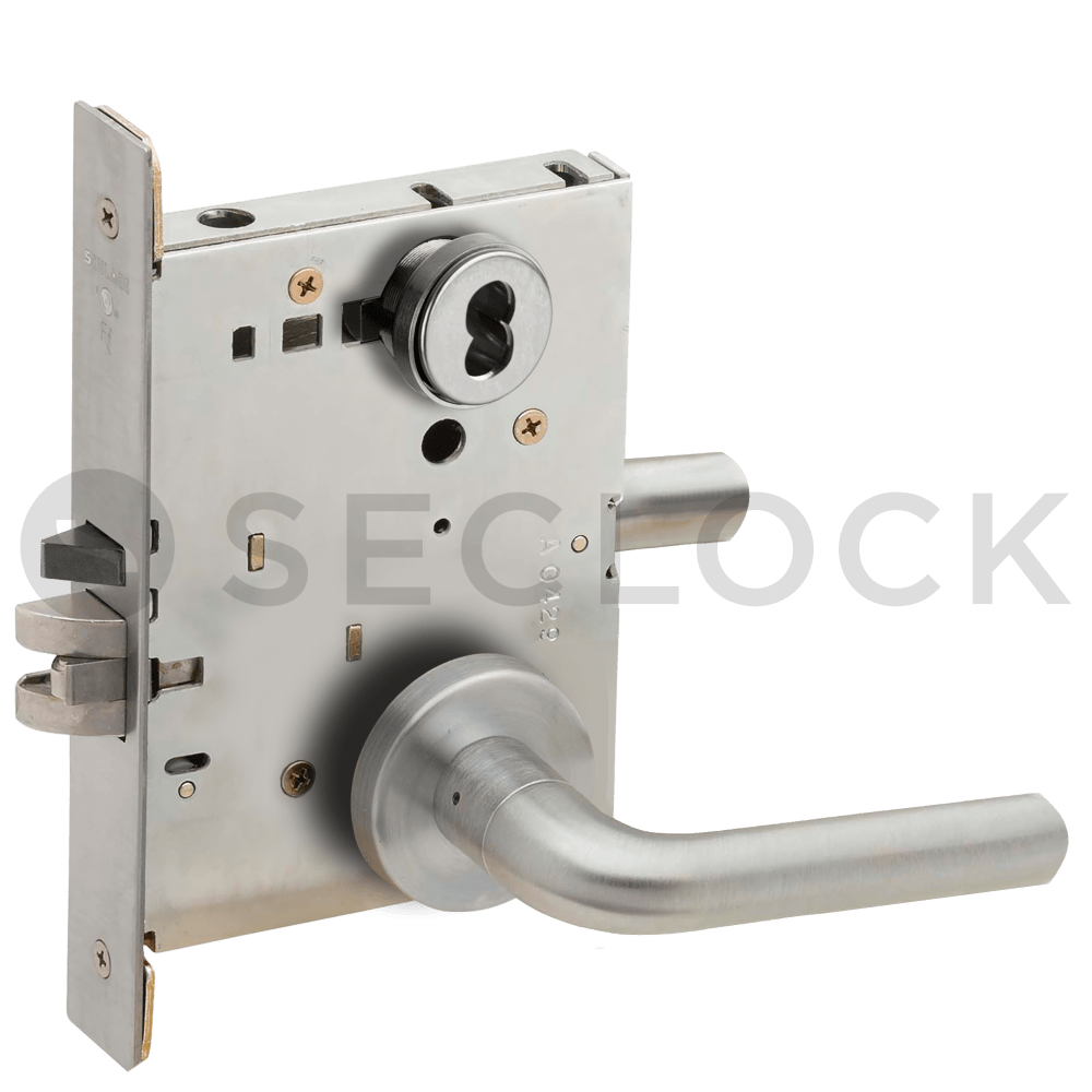 L9080J 02A 630 Schlage Mortise Lock SECLOCK