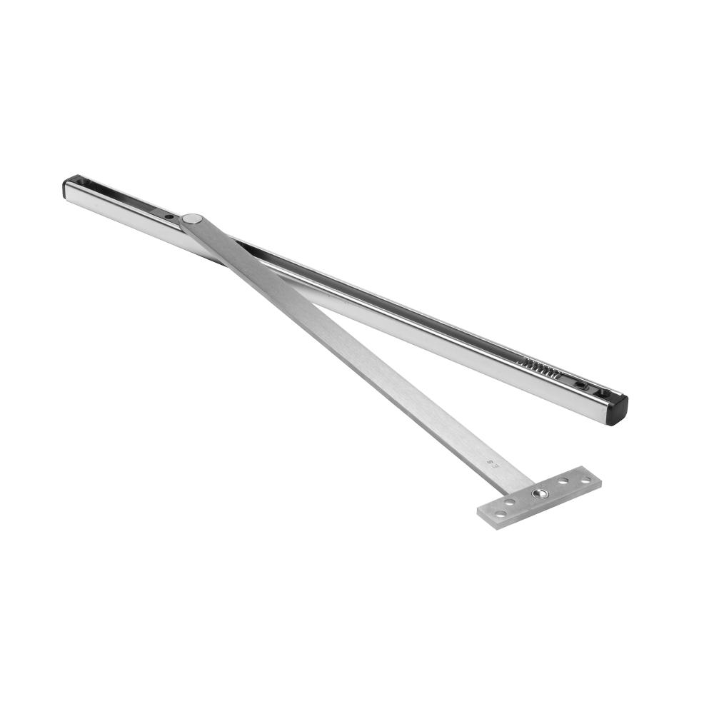 NORTON DOOR CONTROLS RIXSON Concealed Adjustable Standard Duty Stop Satin Stainless Steel