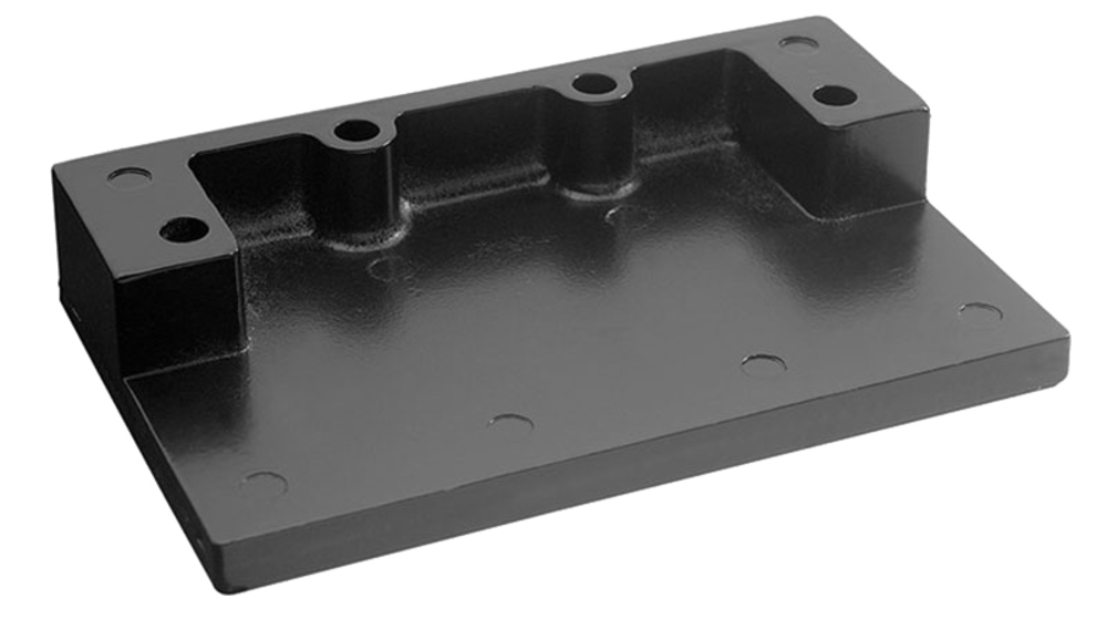 ROCKWOOD MANUFACTURING Soffit Applied Mounting Brackets Black Prime Coat
