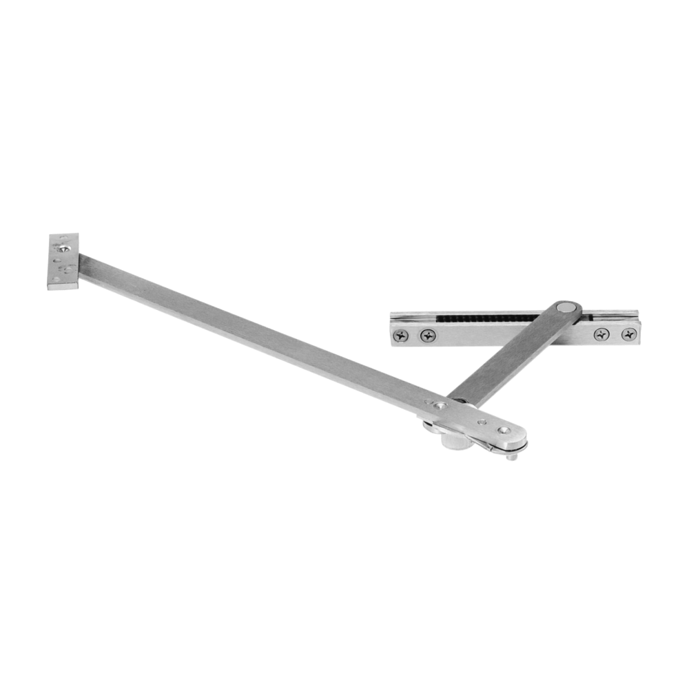 NORTON DOOR CONTROLS RIXSON Extra Heavy Duty Surface Stop Satin Stainless Steel