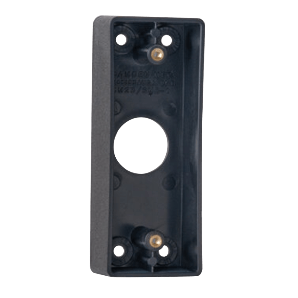 Camden Door Controls Narrow Jamb Surface Mount Box - Flame & Impact Resistant Black Finish