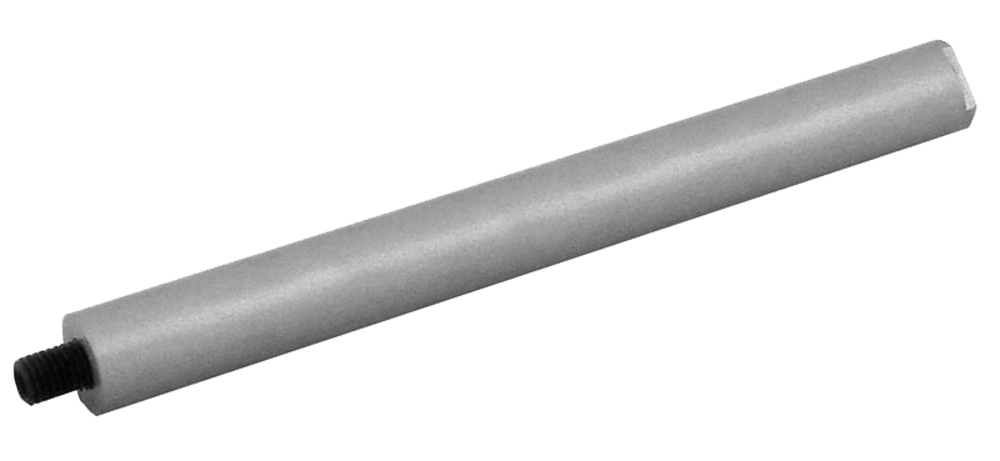 SECURITY DOOR CONTROLS Magnetic Holder Extension Rod, 5 Inches Aluminum Painted
