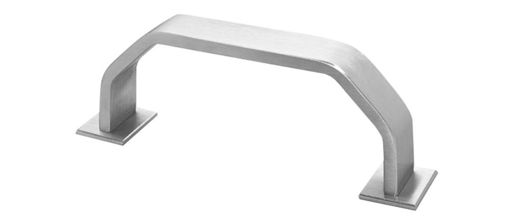 ROCKWOOD MANUFACTURING Heavy Duty Protector Bar, Satin Stainless Steel, 8