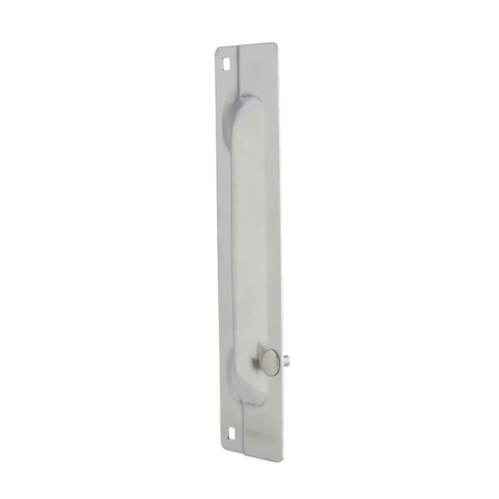 H.B. IVES VON DUPRIN Lock Guard with Security Pin, Satin Stainless Steel