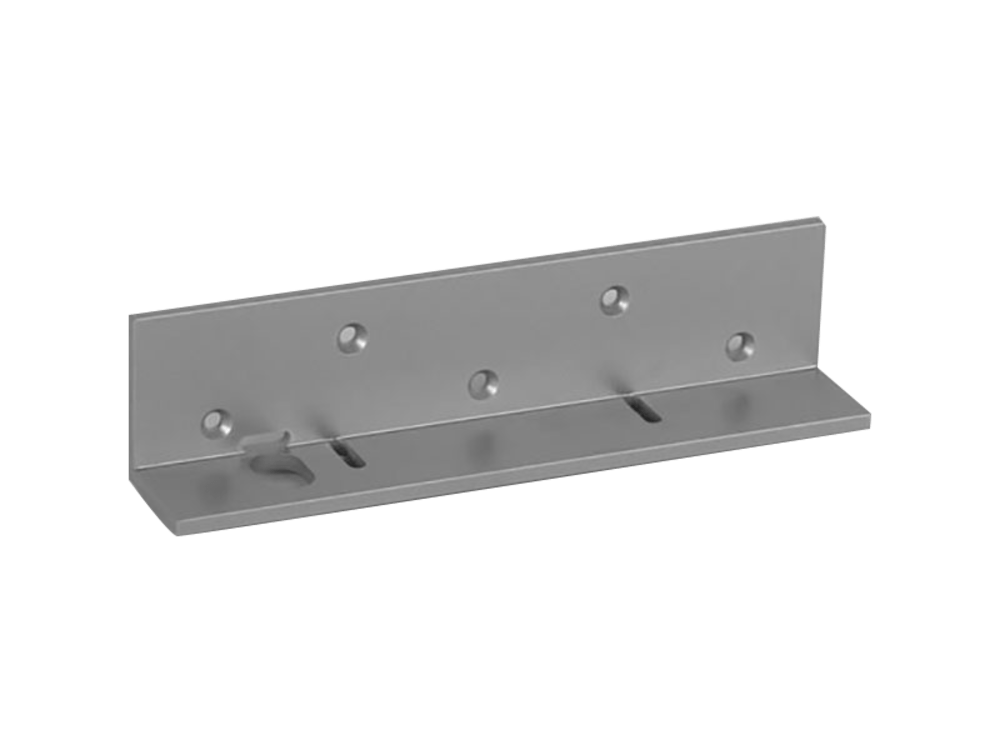 DORMAKABA RCI L Bracket for 8320, Brushed Aluminum (2-1/2