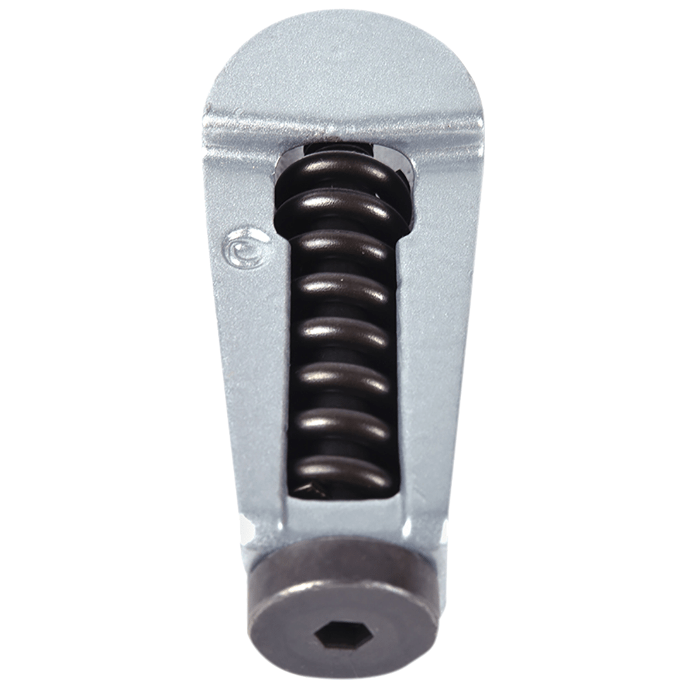 LCN 4040XP Series Heavy Duty Spring Cush Block Assembly, Matte Silver Finish