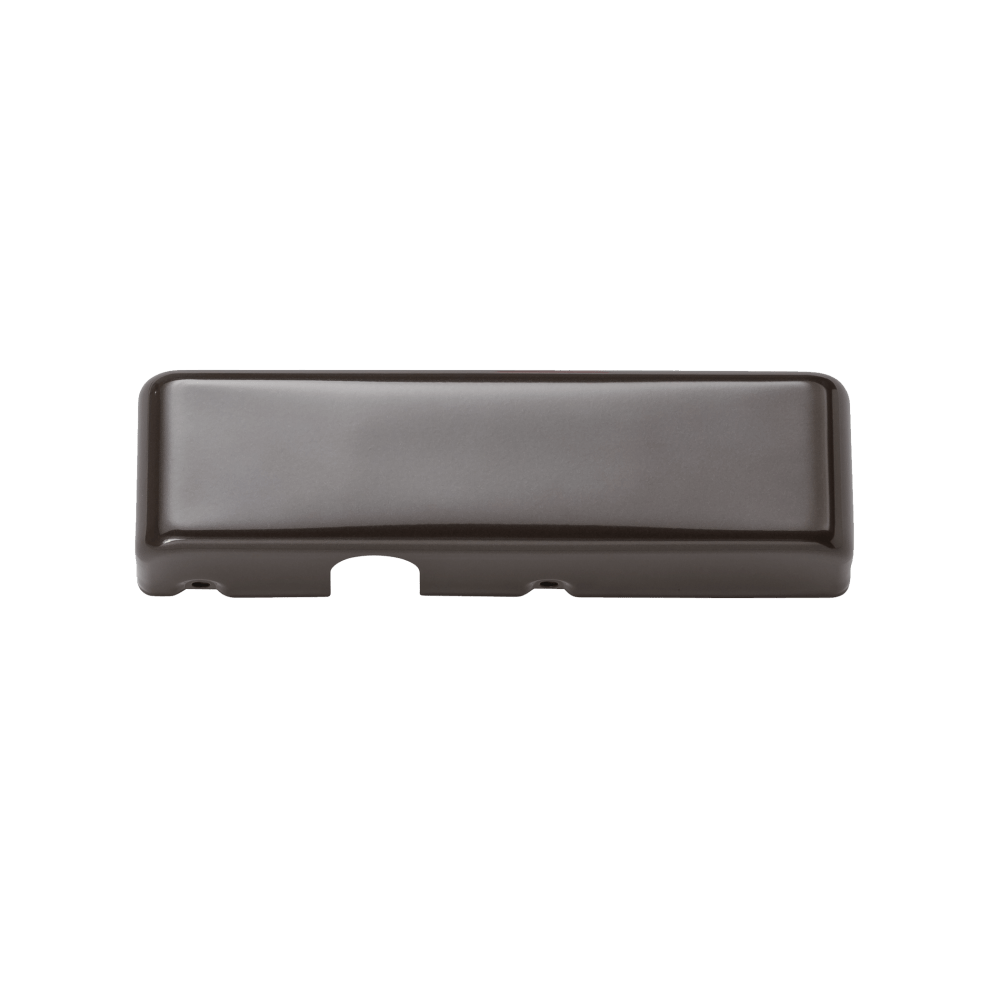 LCN 4040XP Series Surface Mounted Closer Cover - Satin Bronze Blackened Relieved Clear Coated Finish - Left-Handed