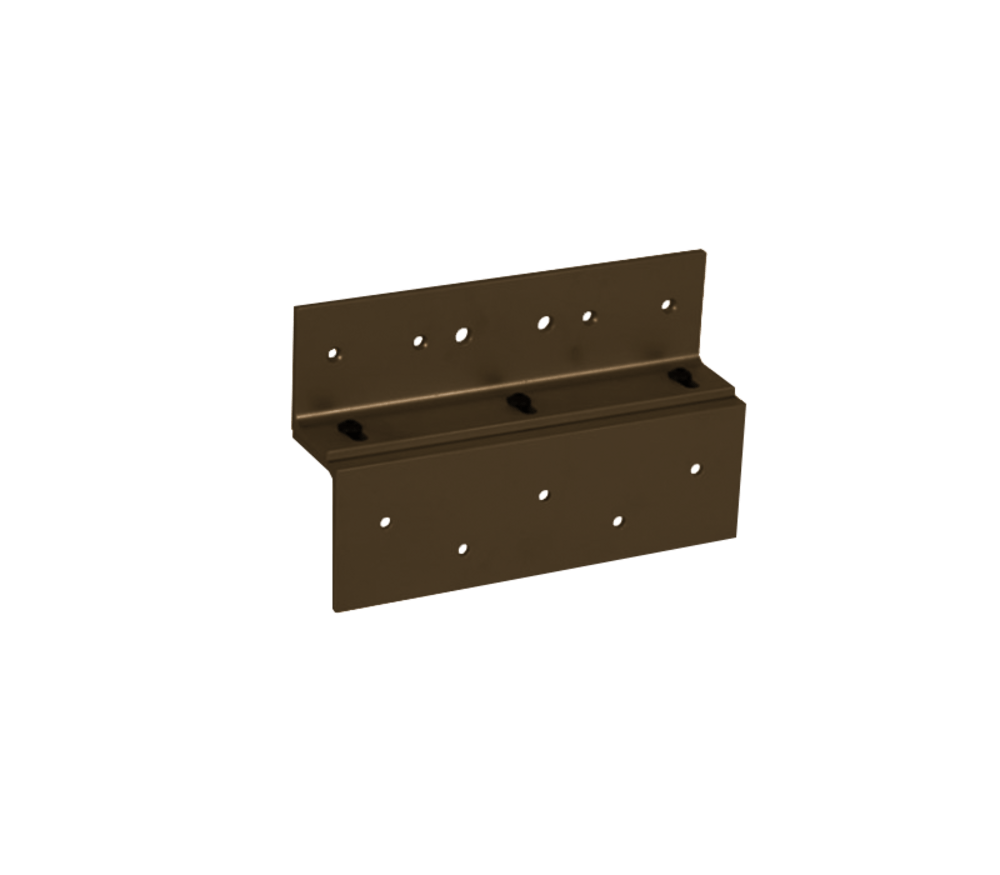 Dormakaba USA Top Jamb Z Bracket for 8310, Dark Bronze