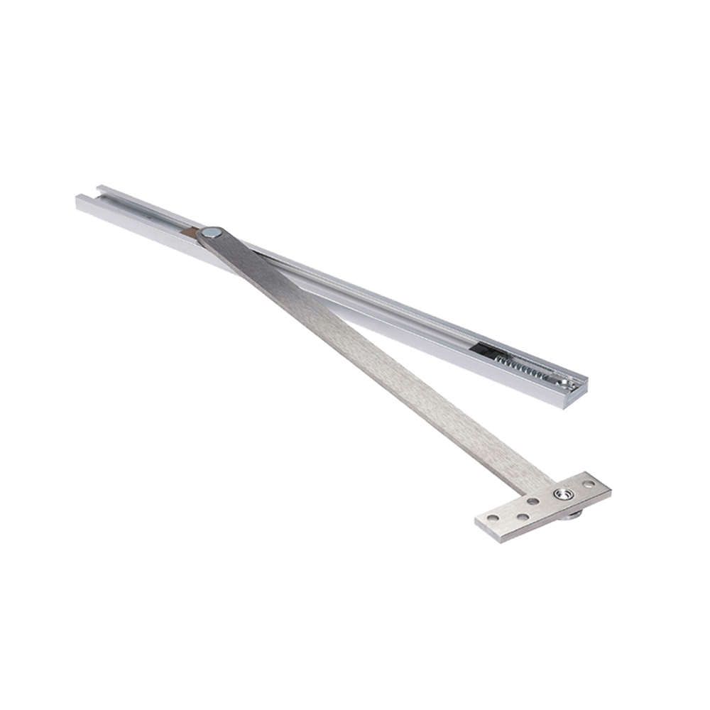 NORTON DOOR CONTROLS RIXSON Checkmate Concealed Low Profile Stop Satin Stainless Steel
