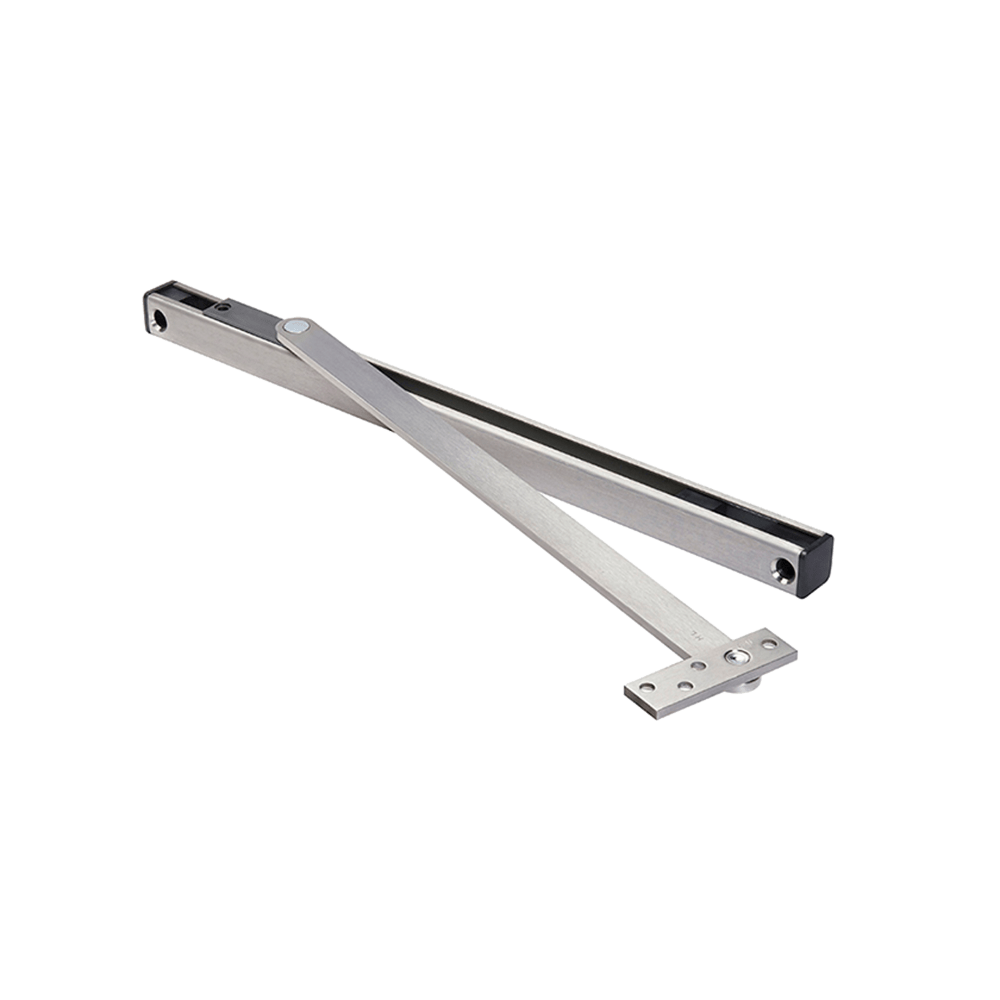 NORTON DOOR CONTROLS RIXSON Checkmate Heavy Duty Surface Stop Satin Chromium Plated