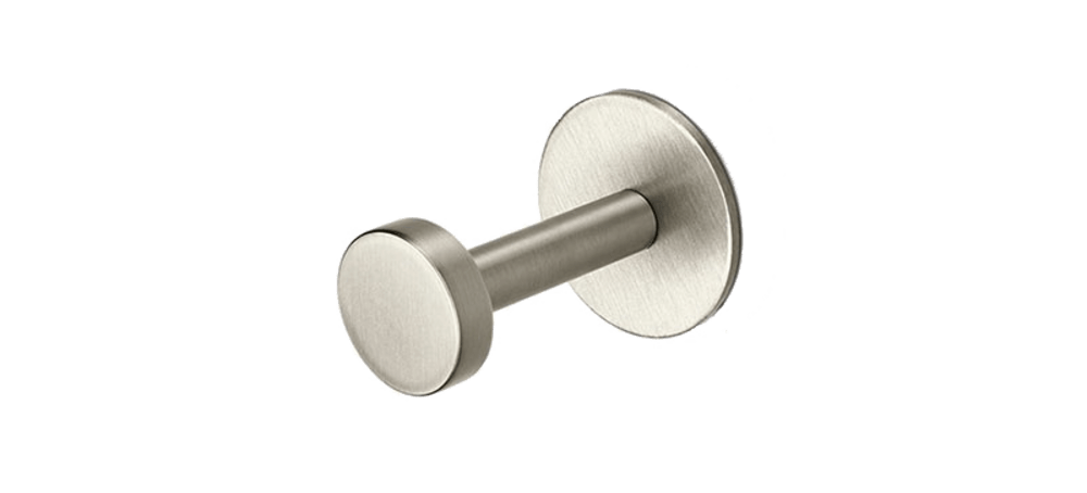 ROCKWOOD MANUFACTURING Coat Hook Satin Chrome Finish