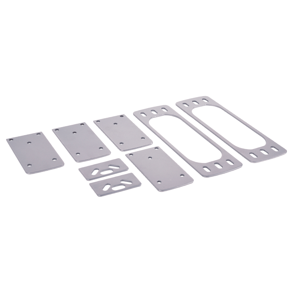 Sargent MFG Co Glass Bead Shim Kit for 8700 Devices, 1/4 Inch Thick, Sprayed Aluminum Finish