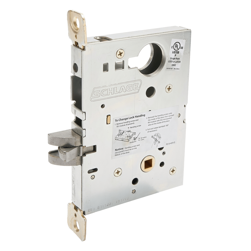 Schlage Lock Case for L9010, Field Reversible, Grade 1, Fire Rated