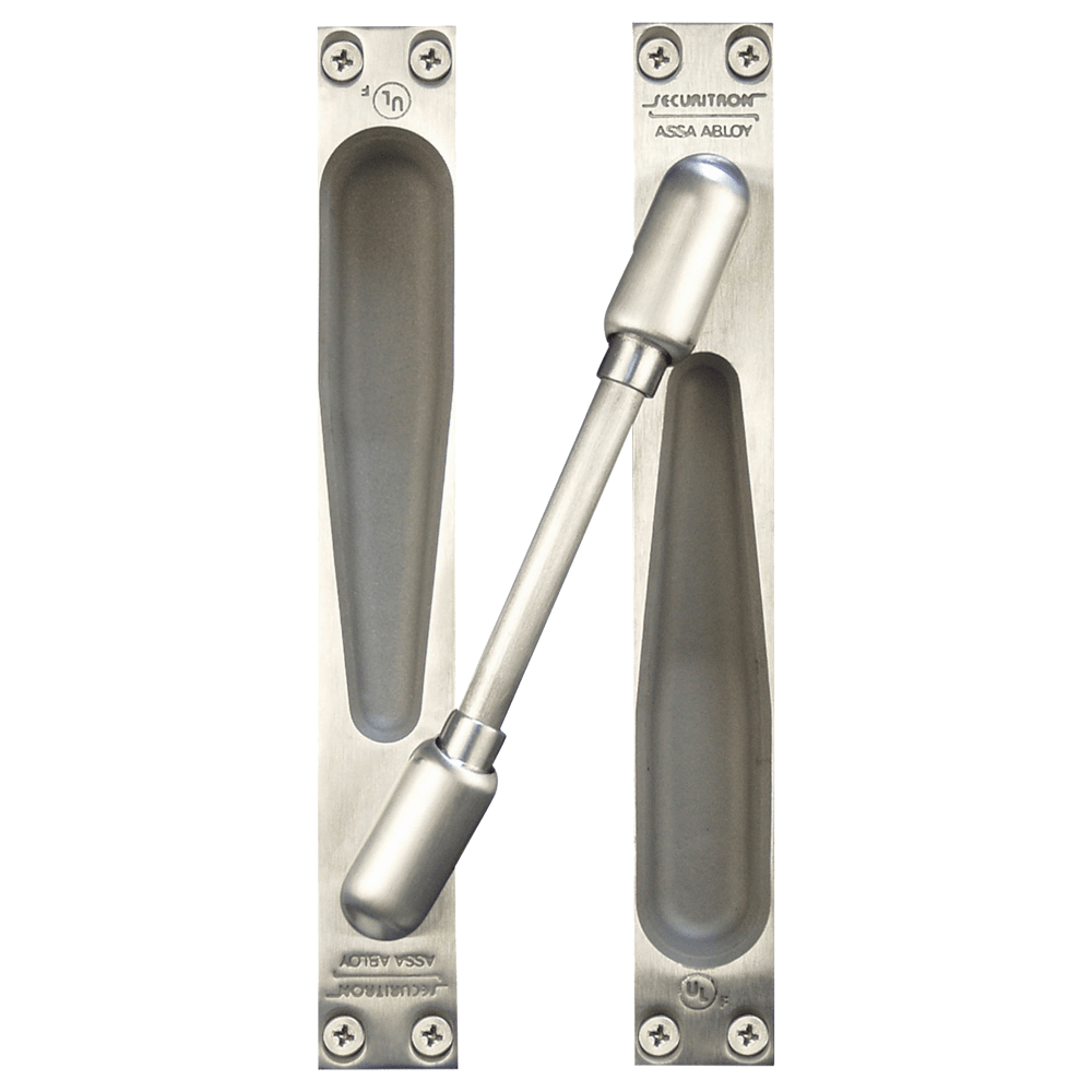 HANCHETT ENTRY SYSTEMS (SECURITRON) Power Transfer, 10-Wire, 2-18 AWG, 8-22 Wires, Satin Stainless Steel