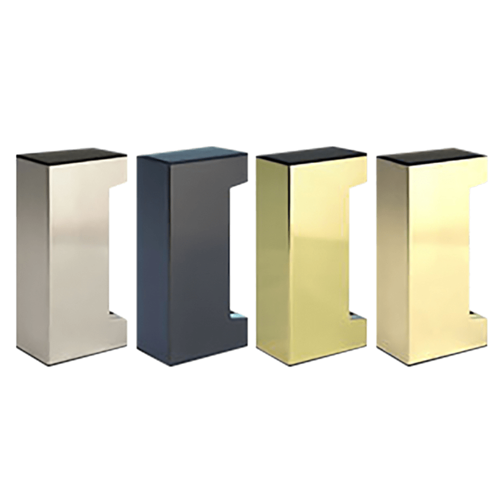 HANCHETT ENTRY SYSTEMS (SECURITRON) MM15 Dress Cover, Bright Brass