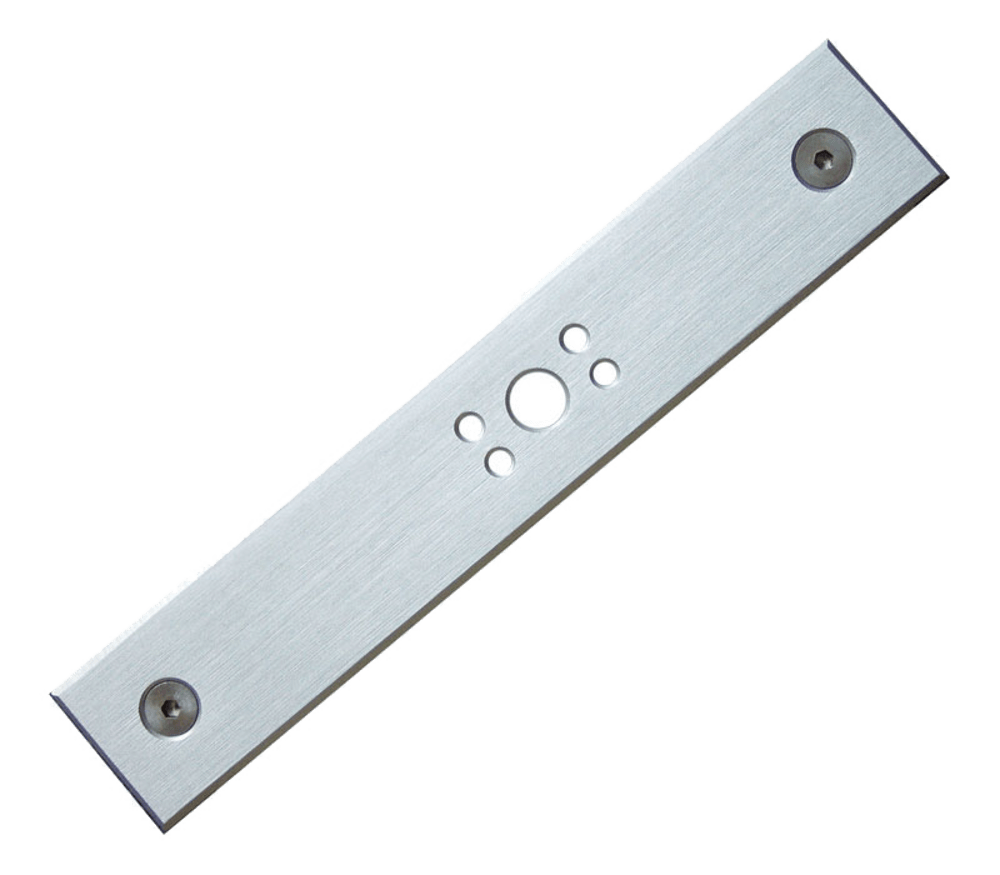 HANCHETT ENTRY SYSTEMS TSB Cover Plate - Aluminum Finish