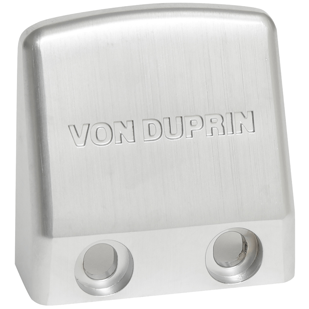 VON DUPRIN Impact Resistant End Cap Kit (33A/35A/330/350/98/99) Satin Chrome