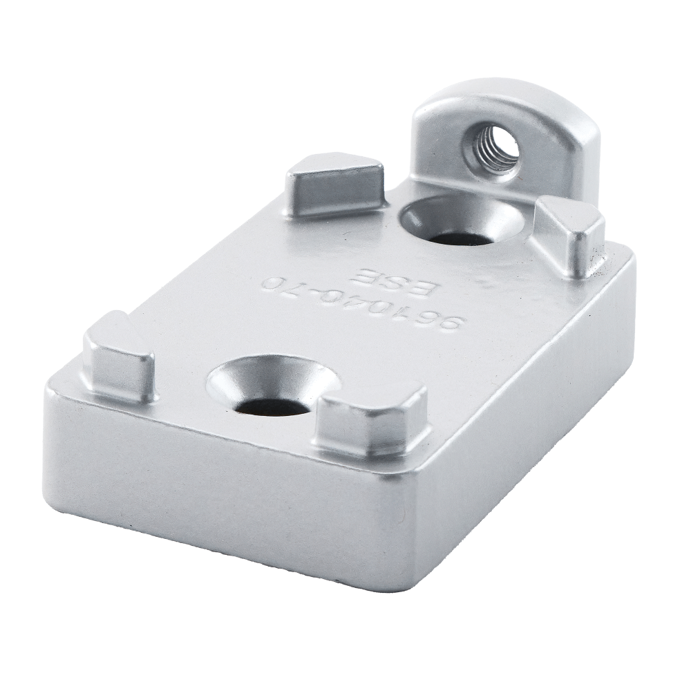 VON DUPRIN INC 1654/4754/4854/4954 Bottom Fitting Aluminum Painted Finish