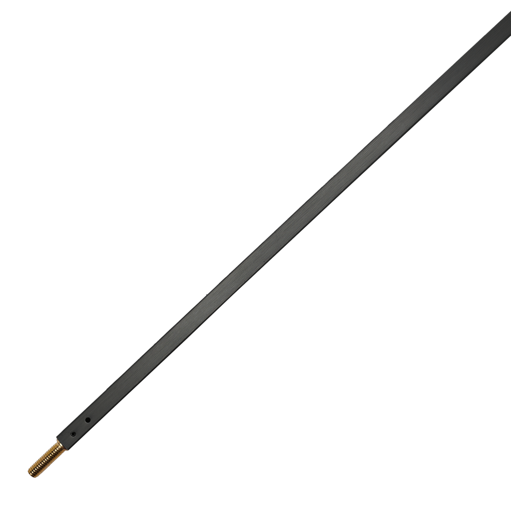 VON DUPRIN INC Top Rod Kit 9827/9857 Black Anodized Aluminum Finish