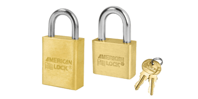 American Lock Solid Brass Padlocks