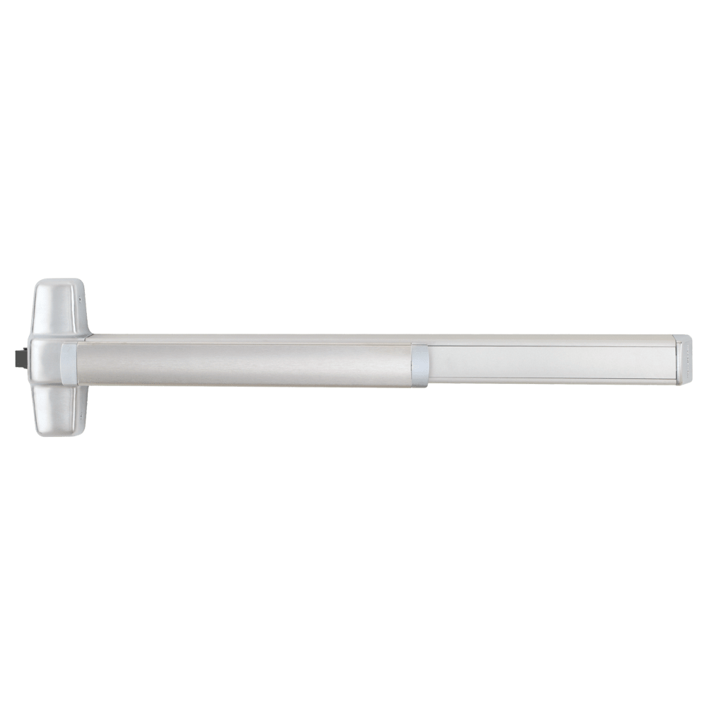 Von Duprin EL98EO 4 32D Grade 1 Rim Exit Device, 48" Length, Exit Only, Less Dogging, Electric Latch Retraction, Satin Stainless Steel Finish, Non-Handed