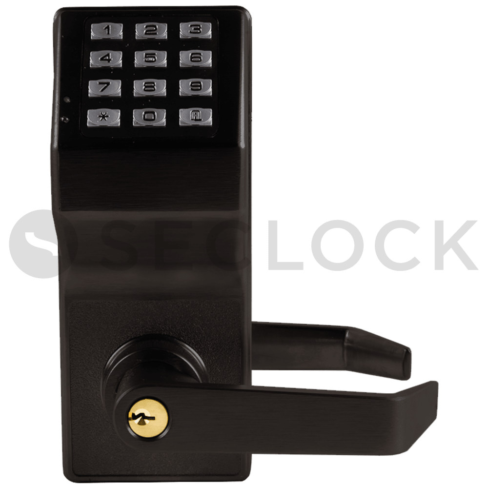 DL3200 US10B Alarm Lock Cylindrical Locks with Trim SECLOCK