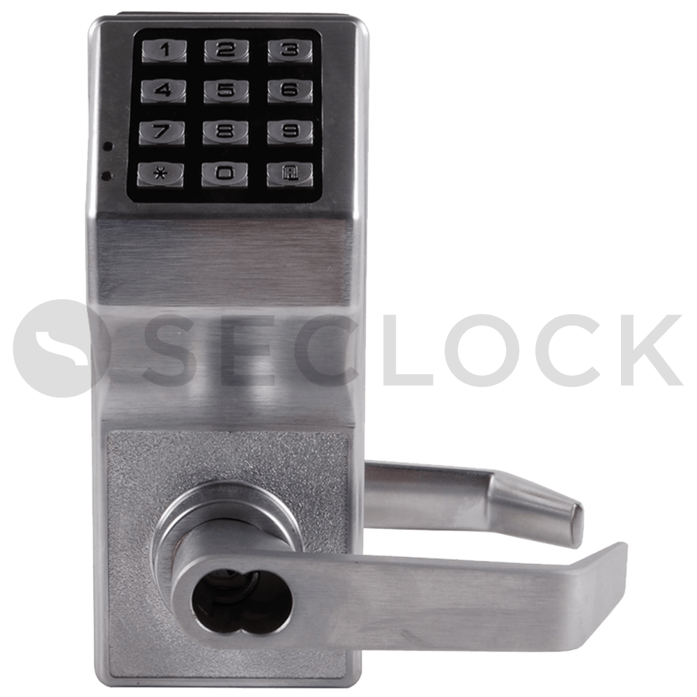 DL5200IC US26D Alarm Lock Cylindrical Locks with Trim SECLOCK