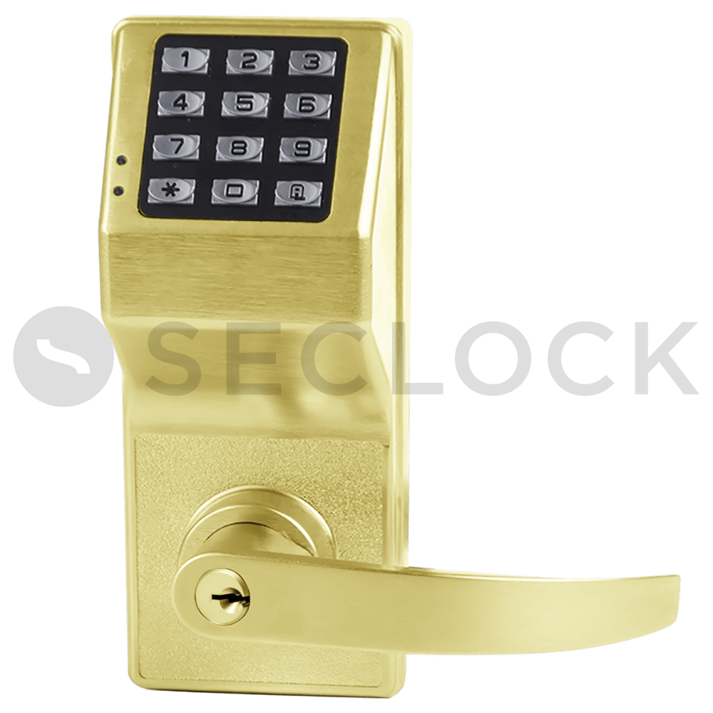 DL2775 US3 Alarm Lock Cylindrical Locks with Keypad Trim SECLOCK