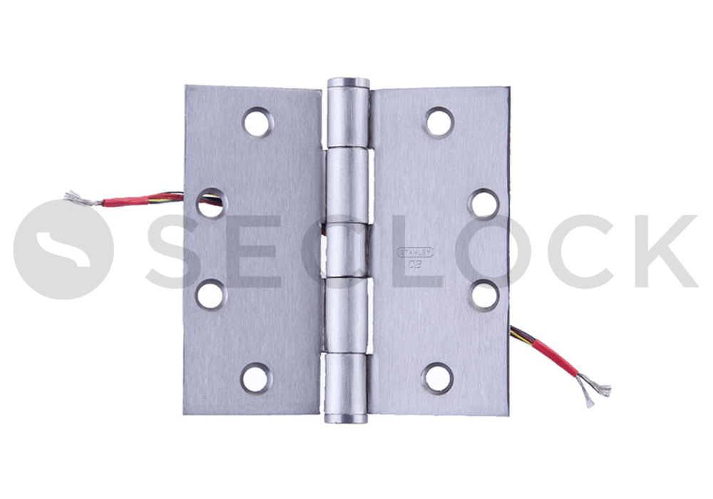 CECB19118 41/2X41/2 32D Stanley Security Electrified Hinges SECLOCK