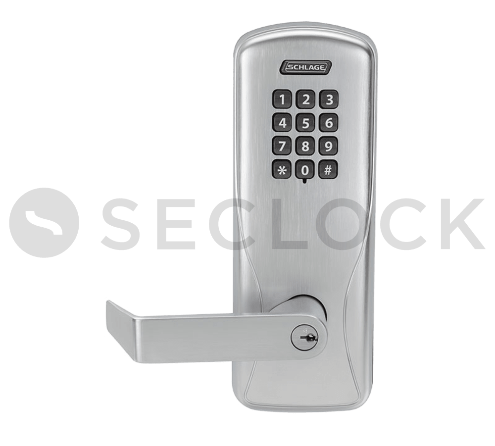CO100993R70KPRHO643EPRR Schlage Electronics Exit Device Trim SECLOCK