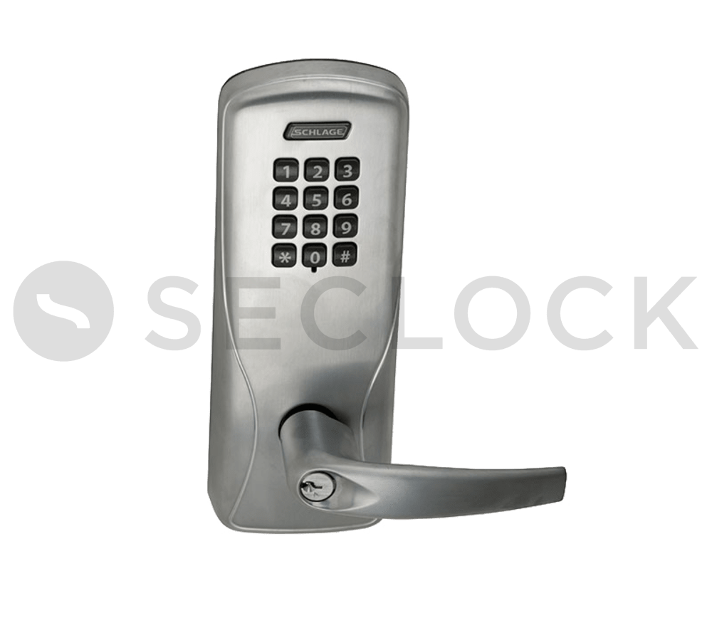 CO200993R70KPATH626JRR Schlage Electronics Exit Device Trim SECLOCK