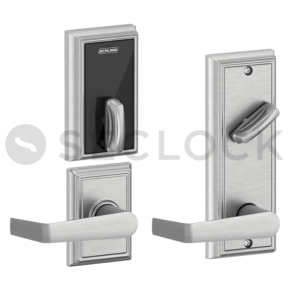 FE410F ADD 40 SAT 626 Schlage Electronics Deadbolts and Deadlatches