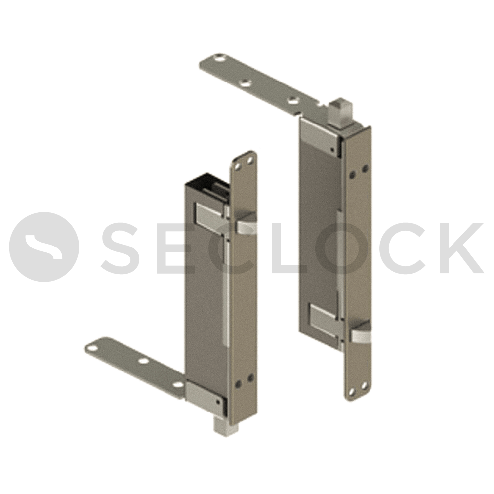 291D US32D Hager Flush Bolts SECLOCK