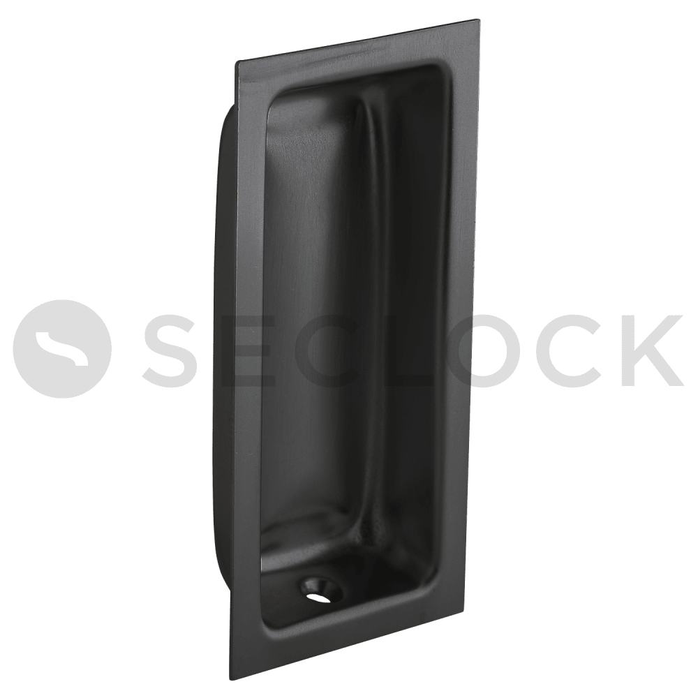 227BBLK Ives Door Pulls, Push and Pull Plates SECLOCK