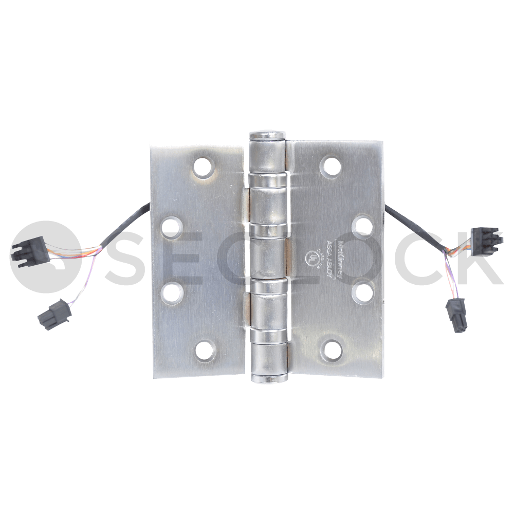 T4A3386 41/2X41/2 32D QC12 McKinney Electrified Hinges SECLOCK