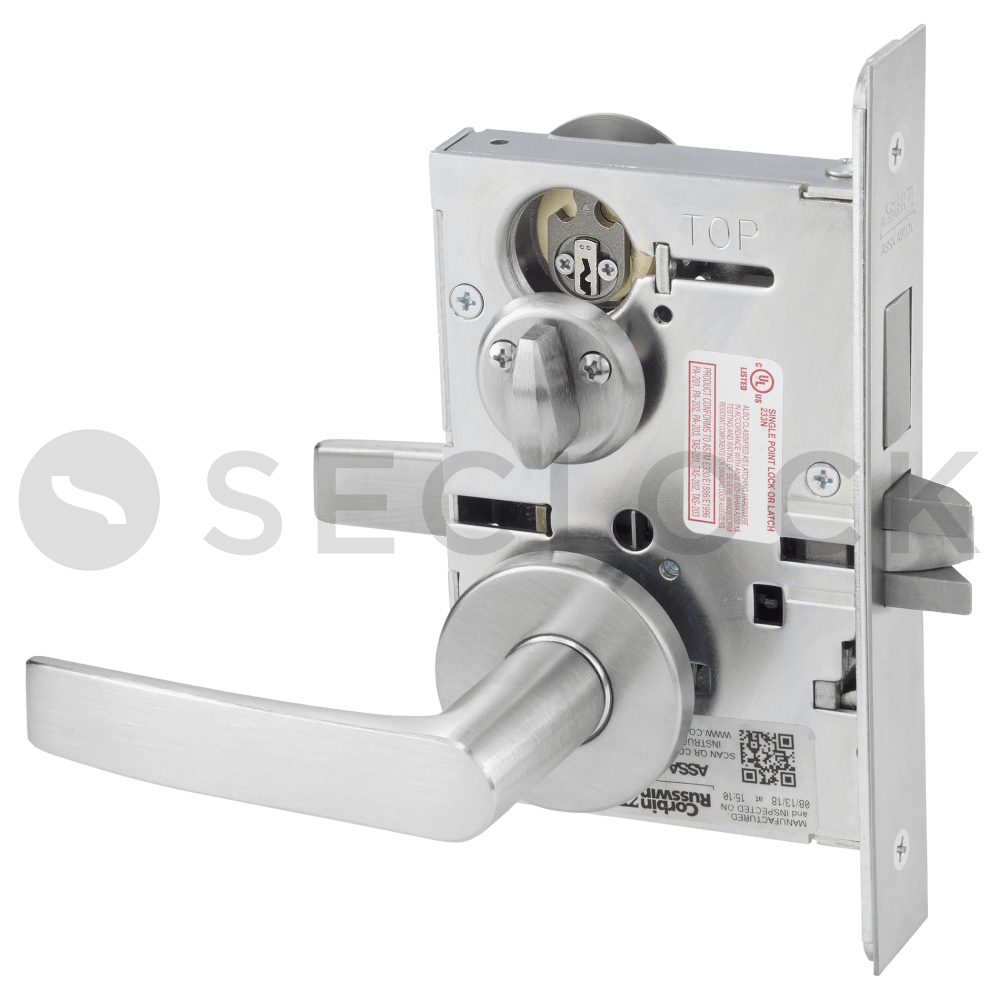 ML2020 ASB 630 Corbin Russwin Mortise Lock SECLOCK