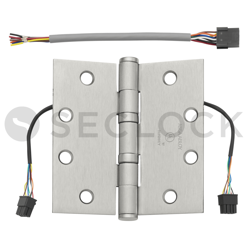 TA2314 41/2X41/2 32D QC8 McKinney Electrified Hinges SECLOCK