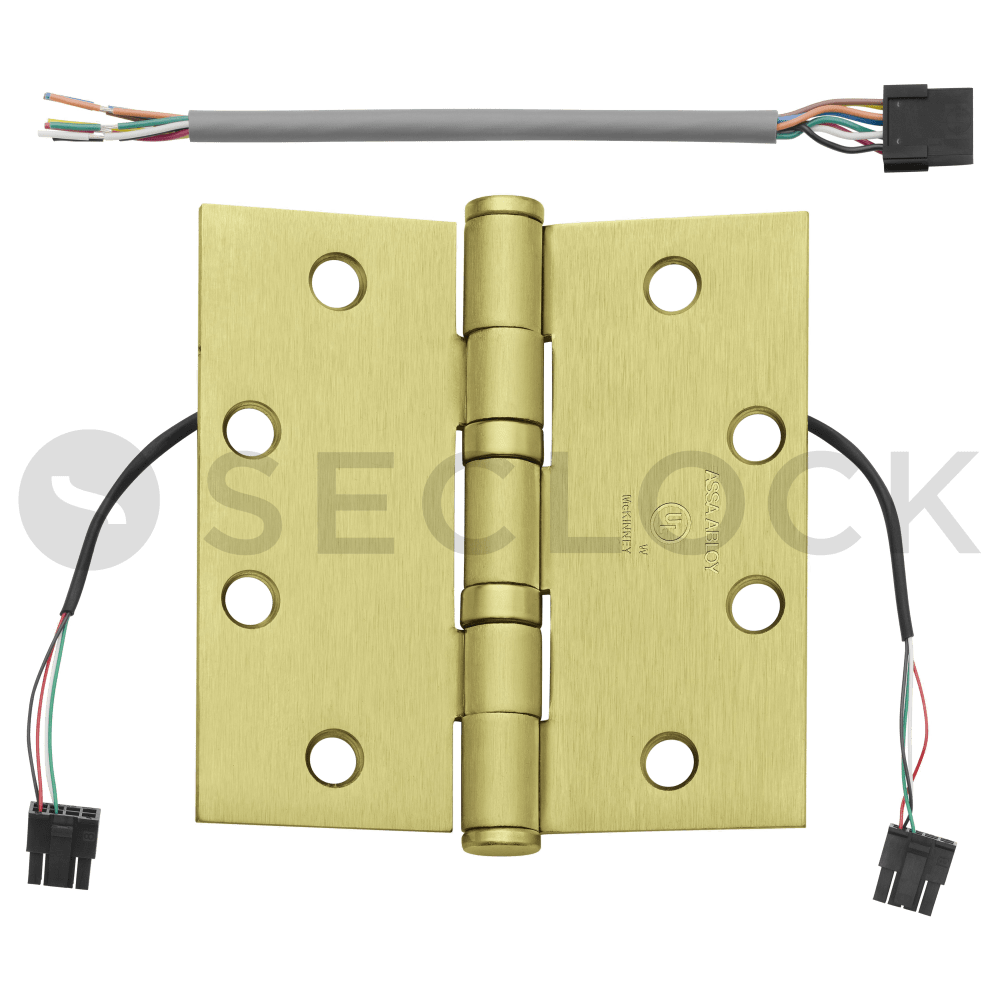 TA2714 41/2x41/2 4 QC4 McKinney Electrified Hinges SECLOCK