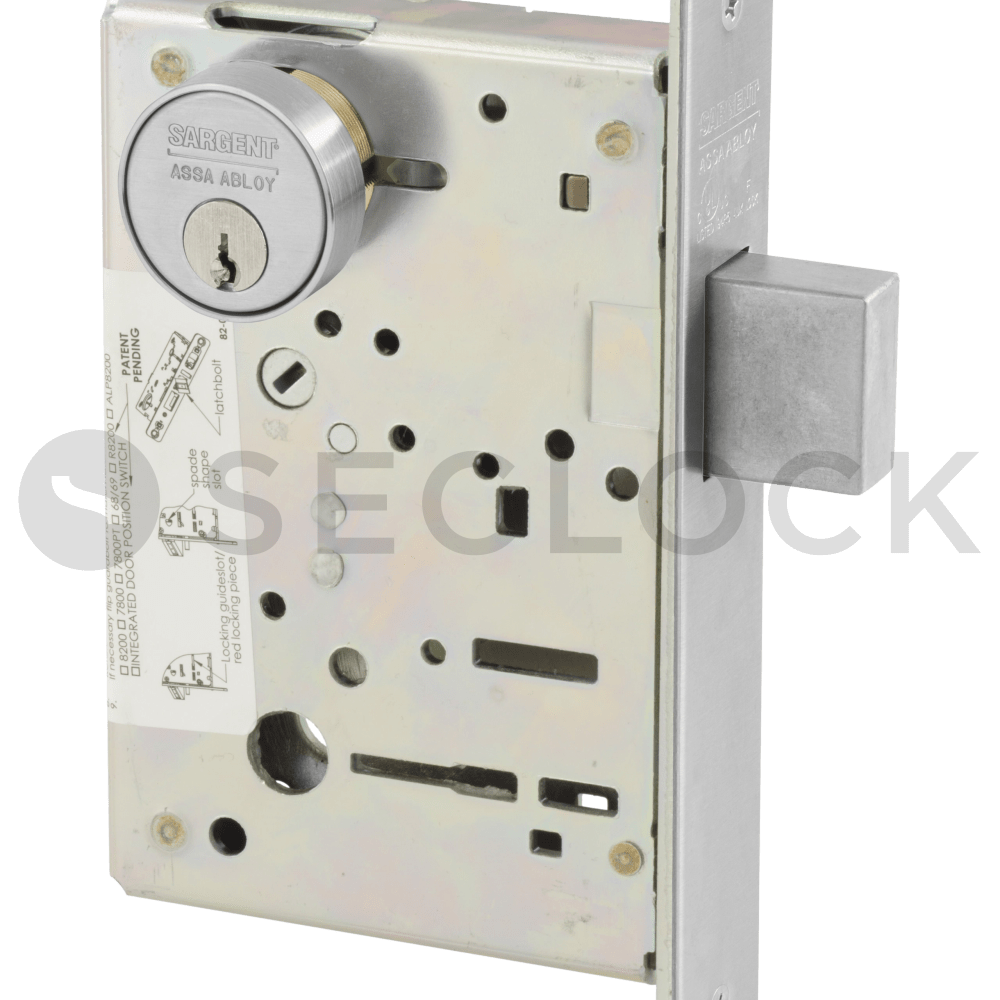 8203 26D Sargent Mortise Deadbolt Only