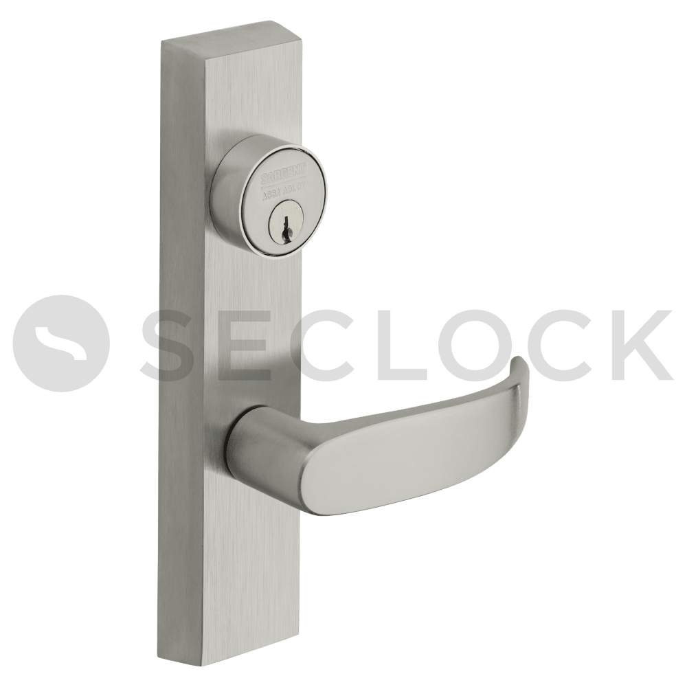 7768 ETP 24V RHRB 26D Sargent Exit Device Trim SECLOCK
