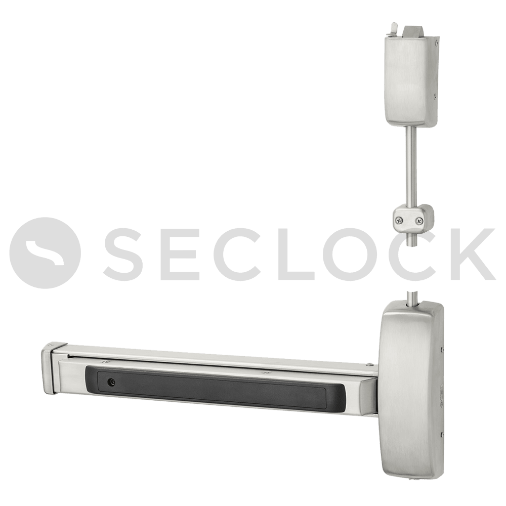 NB8710E RHR 32D Sargent Surface Vertical Rod Exit Devices SECLOCK