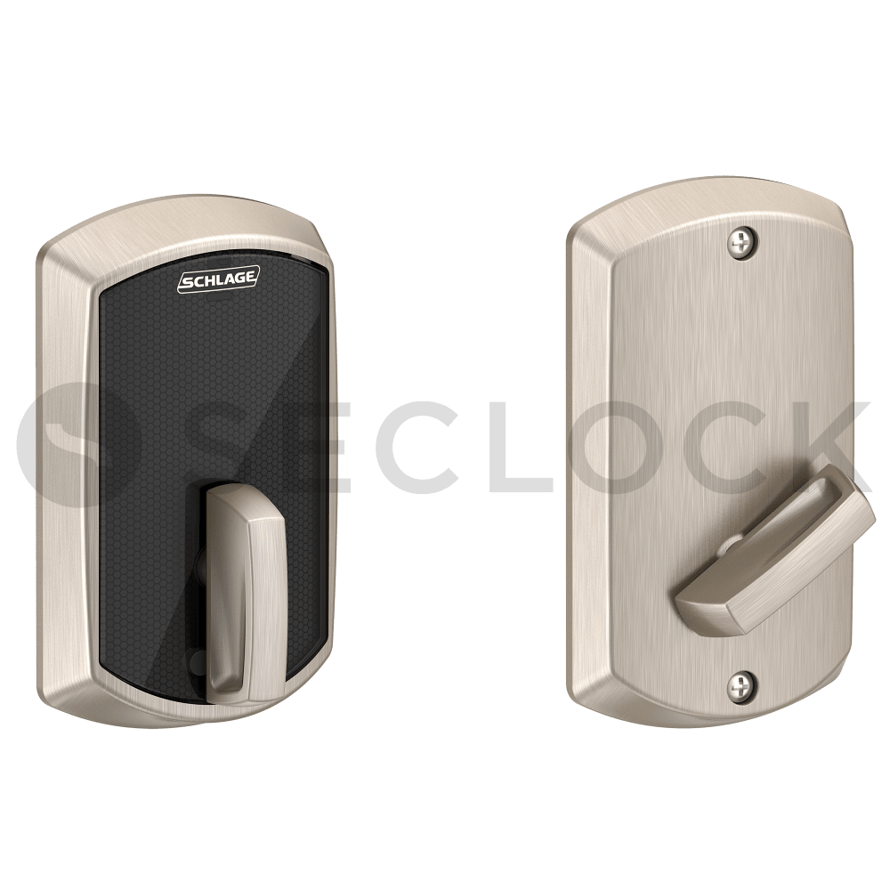 BE467F GRW 619 Schlage Electronics Tubular Deadbolts and Deadlatches SECLOCK