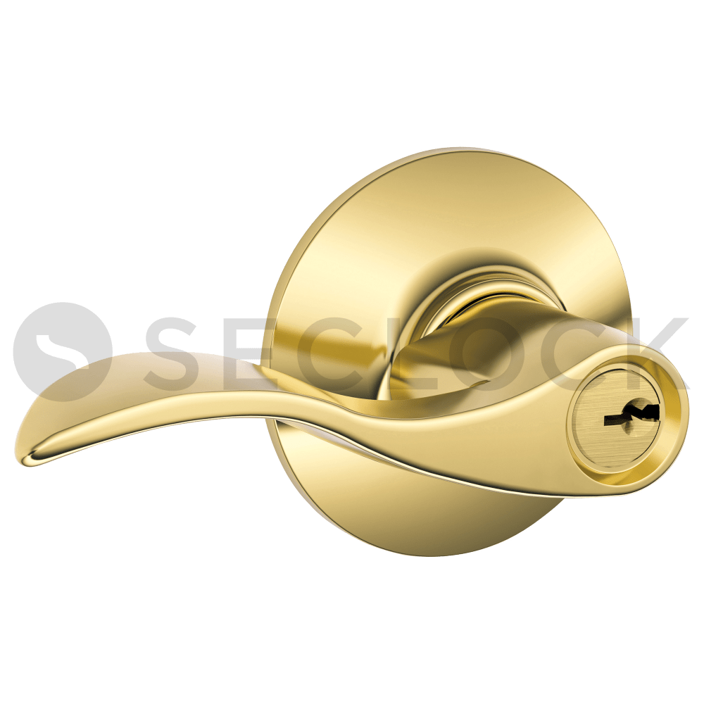 F51 ACC RH 605 Schlage Residential Tubular Lock
