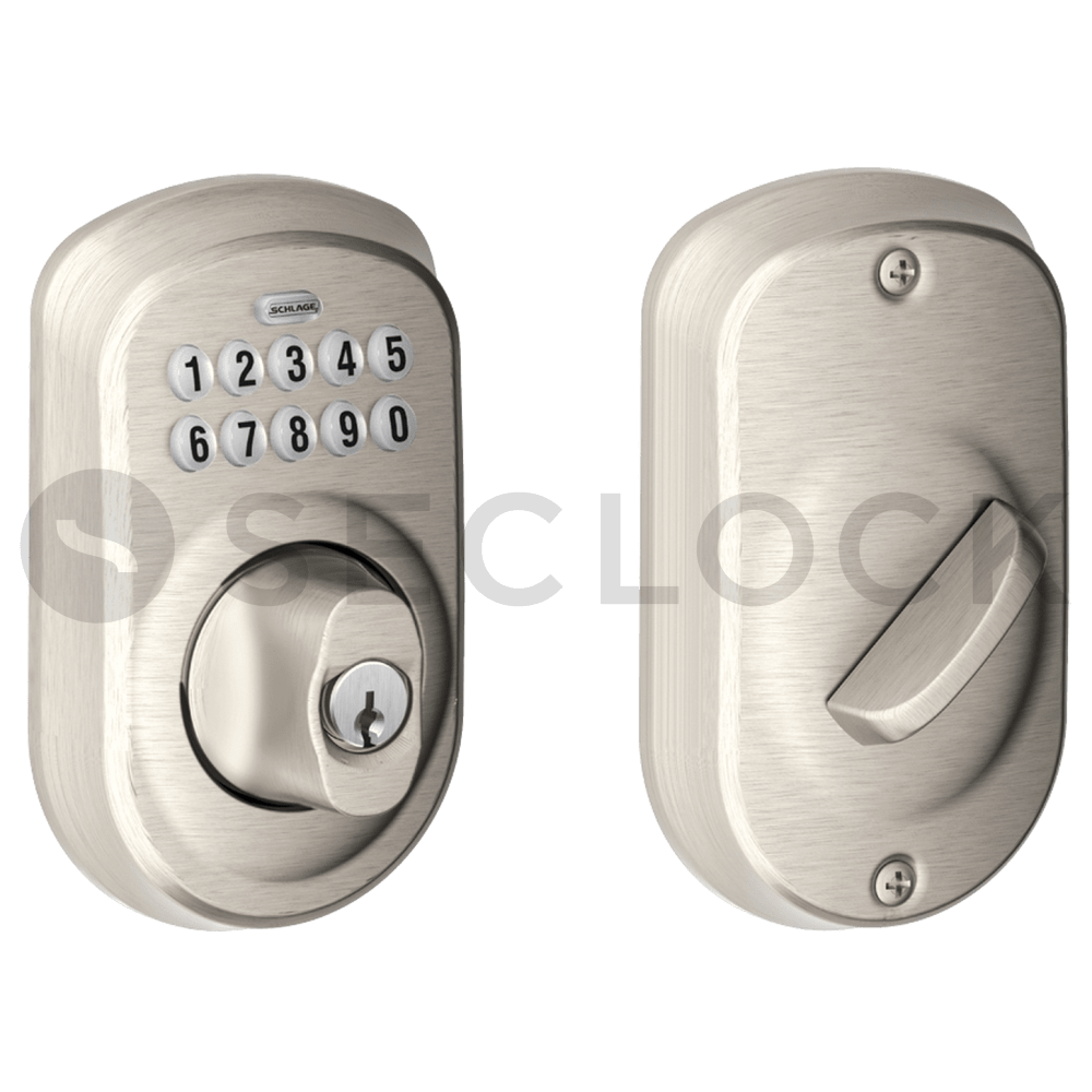 BE365 PLY 619 KD Schlage Residential Tubular Deadbolts and