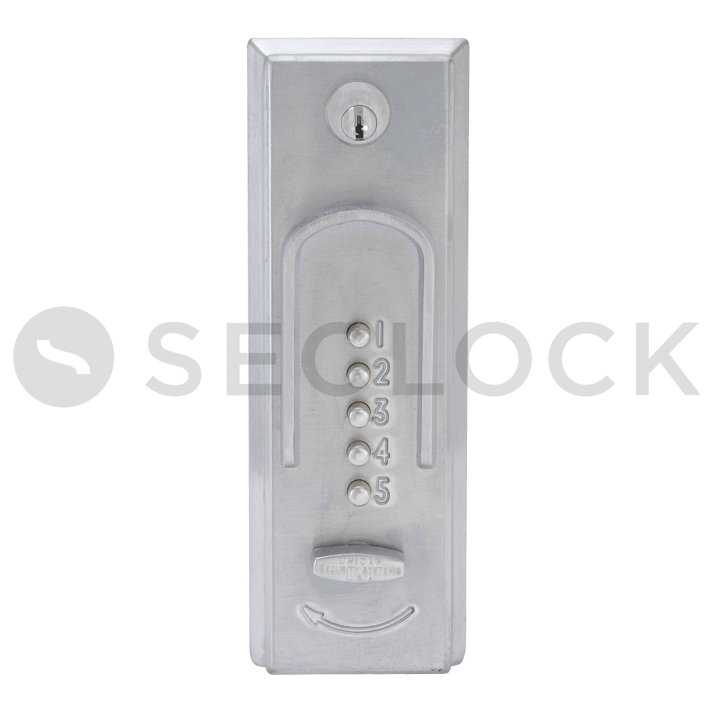 201526D41 DormaKaba Rim Exit Trim with Keypad SECLOCK